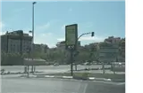 Mupi en avenida del Mar y Ronda Este Mupi en los accesos por avenida del Mar de Castellón